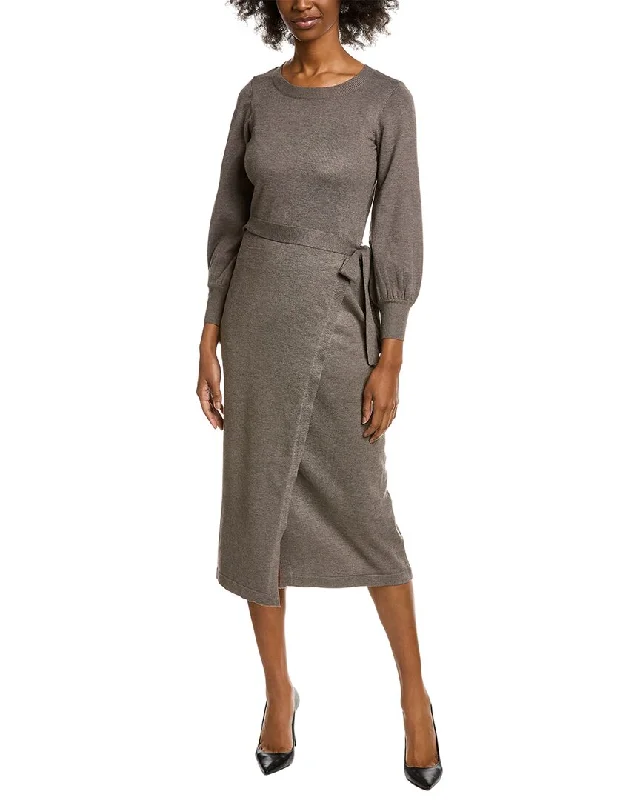 Women's Cable Knit SweatersTaylor Wrap Sweaterdress