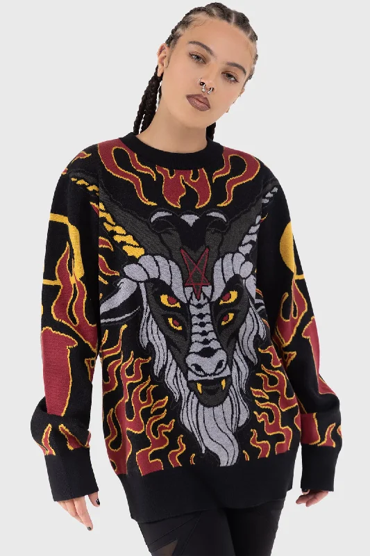 Women's Silk BlouseInferno Hallowmas Sweater