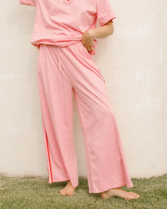 women's pajamas with a timeless appealEssentials Pants | Pink & Red