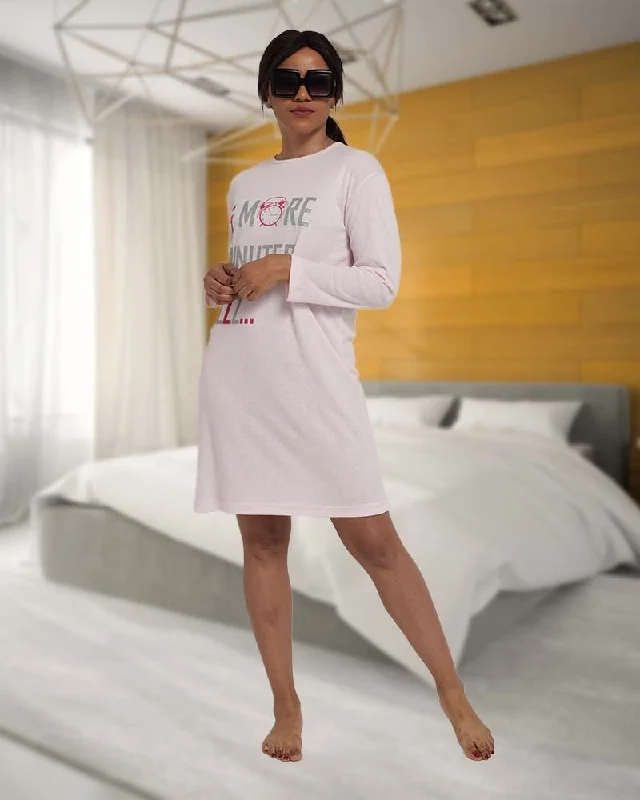 women's pajamas with a timeless appealLadies 5 More Minutes Sleep Shirt